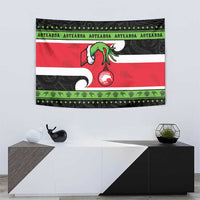New Zealand Funny Christmas Tapestry Maori Tiki
