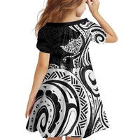 Hawaii Manta Ray Family Matching Puletasi and Hawaiian Shirt Polynesian Art Tattoo LT05 - Polynesian Pride