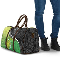 New Zealand Cook Islands Travel Bag Maori Tiki With Circle Stars Turtle LT05 - Polynesian Pride
