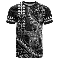 Hawaii King Kamehameha The Great T Shirt Black Tribal Tattoo