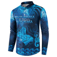 Personalised New Zealand Mother's Day Button Sweatshirt Ko Te Whaea Te Takere O Te Waka