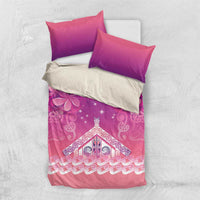 New Zealand Matariki Bedding Set Maori Marae Purple Galaxy