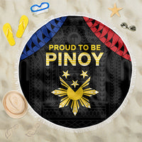 Philippines Independence Day Beach Blanket Proud To Be Pinoy