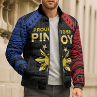 Philippines Independence Day Bomber Puffer Jacket Proud To Be Pinoy