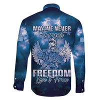 Federated States of Micronesia Veterans Day Family Matching Summer Maxi Dress and Hawaiian Shirt May We Never Forget Freedom Isn't Free LT05 - Polynesian Pride