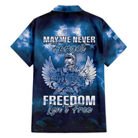 Federated States of Micronesia Veterans Day Family Matching Tank Maxi Dress and Hawaiian Shirt May We Never Forget Freedom Isn't Free LT05 - Polynesian Pride
