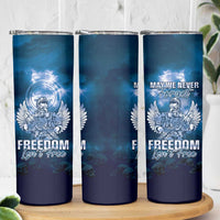Federated States of Micronesia Veterans Day Skinny Tumbler May We Never Forget Freedom Isn't Free LT05 - Polynesian Pride