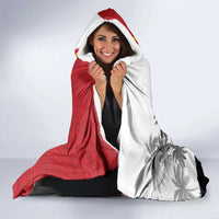 French Polynesia Armistice Day Hooded Blanket Lest We Forget Flag Style