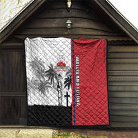Wallis and Futuna Armistice Day Quilt Lest We Forget Flag Style LT05 - Polynesian Pride