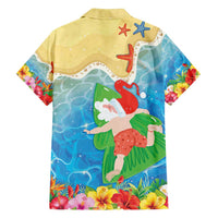 Christmas In Hawaii Family Matching Long Sleeve Bodycon Dress and Hawaiian Shirt Tis The Sea Sun