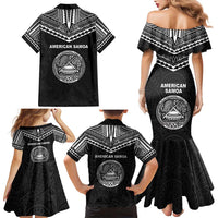 American Samoa MLK Day Family Matching Mermaid Dress and Hawaiian Shirt Polynesian Style LT05 - Polynesian Pride