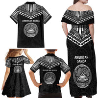 American Samoa MLK Day Family Matching Off Shoulder Maxi Dress and Hawaiian Shirt Polynesian Style LT05 - Polynesian Pride