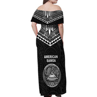 American Samoa MLK Day Family Matching Off Shoulder Maxi Dress and Hawaiian Shirt Polynesian Style LT05 - Polynesian Pride