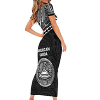 American Samoa MLK Day Family Matching Short Sleeve Bodycon Dress and Hawaiian Shirt Polynesian Style LT05 - Polynesian Pride
