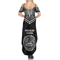 American Samoa MLK Day Family Matching Summer Maxi Dress and Hawaiian Shirt Polynesian Style LT05 - Polynesian Pride