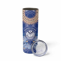 Marshall Islands Jemenei Day Skinny Tumbler Polynesian Tribal Tattoo Seashell Necklace LT05 - Polynesian Pride