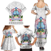 Guam Chamorro Liberation Day Family Matching Summer Maxi Dress and Hawaiian Shirt 81st Anniversary LT05 - Polynesian Pride