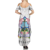 Guam Chamorro Liberation Day Family Matching Summer Maxi Dress and Hawaiian Shirt 81st Anniversary LT05 - Polynesian Pride
