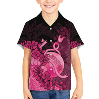 Personalised Cancer Fighter Kid Hawaiian Shirt I Beat Cancer