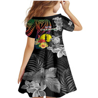 New Caledonia Bastille Day Family Matching Mermaid Dress and Hawaiian Shirt Tropical Turtle Hibiscus Polynesian Pattern LT05 - Polynesian Pride
