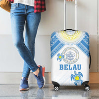 Palau Constitution Day Luggage Cover Polynesian Turtle