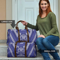 Queen Salote College Centenary Travel Bag Tongan Kupesi Pattern - Polynesian Pride