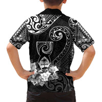 Guam MLK Day Family Matching Off Shoulder Maxi Dress and Hawaiian Shirt The Legacy Of MLK LT05 - Polynesian Pride