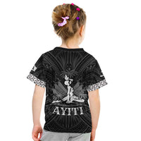 Haiti 1804 Kid T Shirt Polynesian Silver Neg Maron