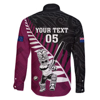 Custom New Zealand Northern Districts Cricket Family Matching Short Sleeve Bodycon Dress and Hawaiian Shirt With Maori Pattern LT05 - Polynesian Pride