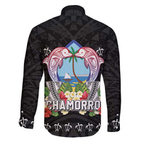Guam Chamorro Family Matching Summer Maxi Dress and Hawaiian Shirt Tribal Latte Stone With Dolphins Black LT05 - Polynesian Pride