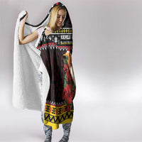 Papua New Guinea Christmas Hooded Blanket Bird Of Paradise Hamamas Krismas LT05 - Polynesian Pride