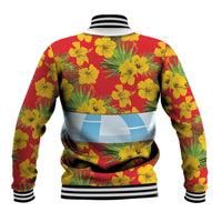 Polynesia Santa Claus Costume Baseball Jacket Tropical Vibe LT05 - Polynesian Pride