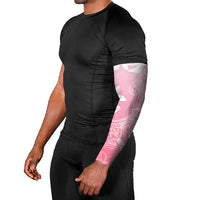 Tiare Tahiti Arm Sleeves Pink Polynesia Motifs - Polynesian Pride