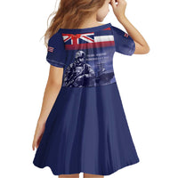 Hawaii Pearl Harbor Remembrance Day Family Matching Mermaid Dress and Hawaiian Shirt Flag Style