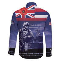 Hawaii Pearl Harbor Remembrance Day Family Matching Off Shoulder Maxi Dress and Hawaiian Shirt Flag Style LT05 - Polynesian Pride