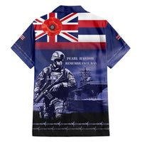 Hawaii Pearl Harbor Remembrance Day Family Matching Tank Maxi Dress and Hawaiian Shirt Flag Style