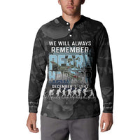 Personalized Pearl Harbor Remembrance Day Button Sweatshirt We Will Always Remember