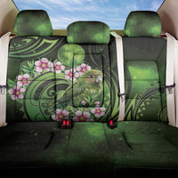 New Zealand Aotearoa Kakapo Back Car Seat Cover Maori Pattern With Manuka Galaxy Style - Polynesian Pride