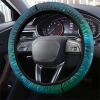 New Zealand Tui Bird Steering Wheel Cover Maori Koru With Pohutukawa Galaxy Style LT05 - Polynesian Pride