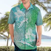 Couple Sea Turtle One Love One Heart Hawaiian Shirt LT05 - Polynesian Pride