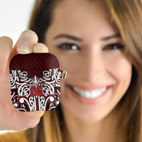 Custom Aotearoa Ngapuhi AirPods Case Maori Tribal Pattern Mix Poutama