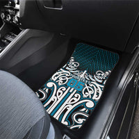 Custom Aotearoa Ngati Porou Car Mats Maori Tribal Pattern Mix Poutama