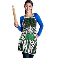 Custom Aotearoa Ngai Tahu Apron Maori Tribal Pattern Mix Poutama LT05 - Polynesian Pride