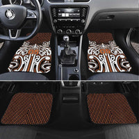 Custom Aotearoa Waikato Car Mats Maori Tribal Pattern Mix Poutama