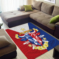 Philippines Independence Day Area Rug Maligayang Araw ng Kalayaan Filipino Carabao LT05 - Polynesian Pride