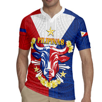 Personalised Philippines Independence Day Rugby Jersey Maligayang Araw ng Kalayaan Filipino Carabao LT05 - Polynesian Pride