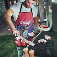 Guam Blue Marlin Fishing Apron Polynesian Style