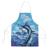 Hawaii Blue Marlin Fishing Apron