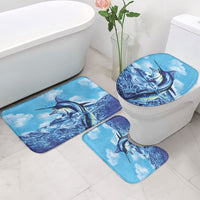 Hawaii Blue Marlin Fishing Bathroom Set