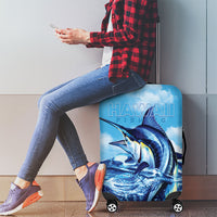 Hawaii Blue Marlin Fishing Luggage Cover